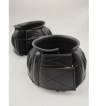 Covalliero Rubber Bell Boots with velcro