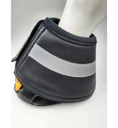 Covalliero Reflective neoprene bell boot with velcro