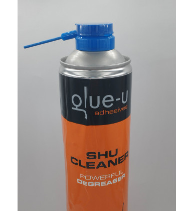 Spray Dégraissant Shu Cleaner Glue-u de près